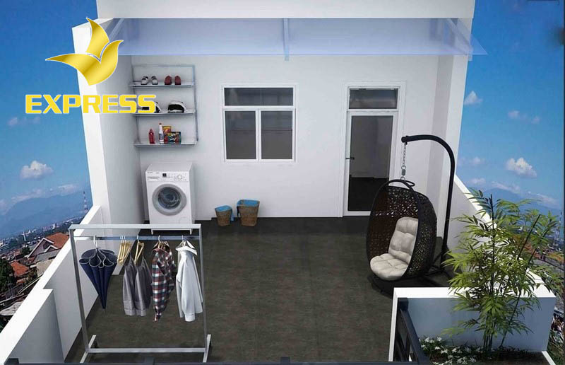 Ảnh 2: Tầng tum giúp gia đình tận dụng được nhiều không gian cho nhiều chức năng khác nhau. (Nguồn: Internet)