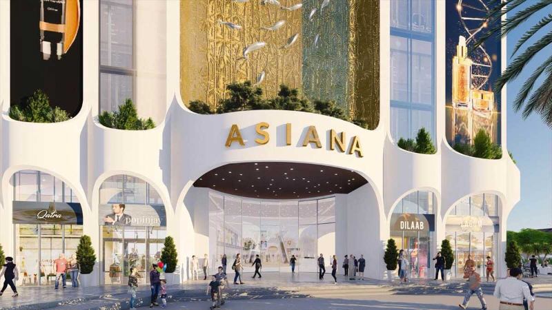 Asiana Luxury Residences có thiết kế hiện đại.