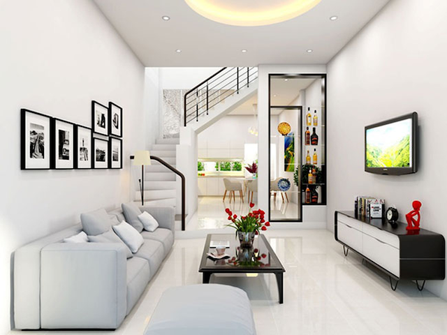 Bạn đã cập nhật đầy đủ các thông tin cơ bản khi xây dựng mẫu cầu thang cho không gian nhà hẹp này chưa?