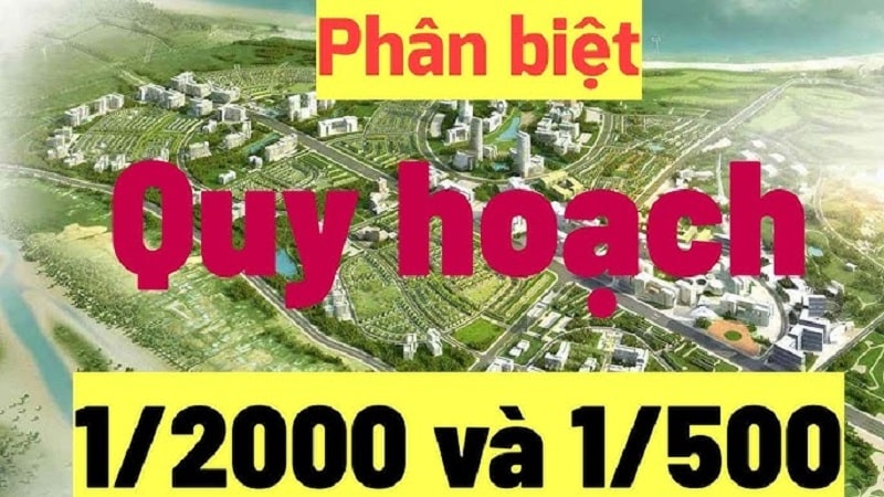 Bản đồ 1/500 cụ thể hóa các hạng mục hơn so với 1/2000