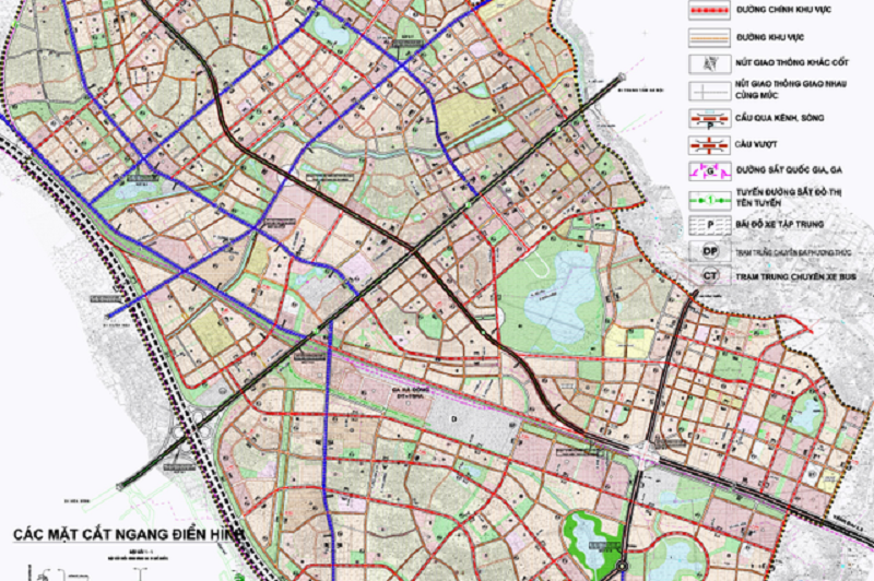 Bản đồ quy hoạch quận hà Đông