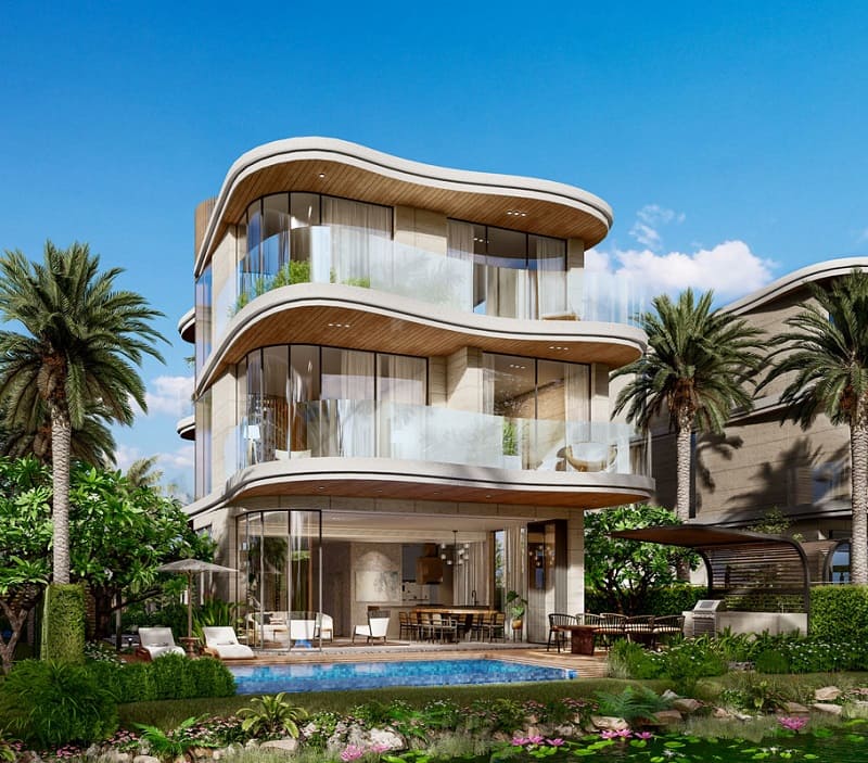 Biệt thự đơn lập của dự án