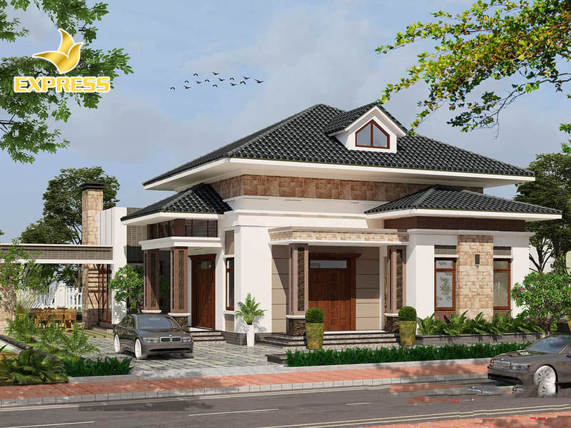 Biệt thự sân vườn mini có nhiều ưu điểm