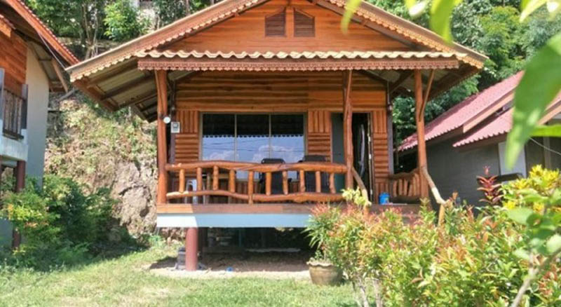 Bungalow sử dụng chất liệu truyền thống