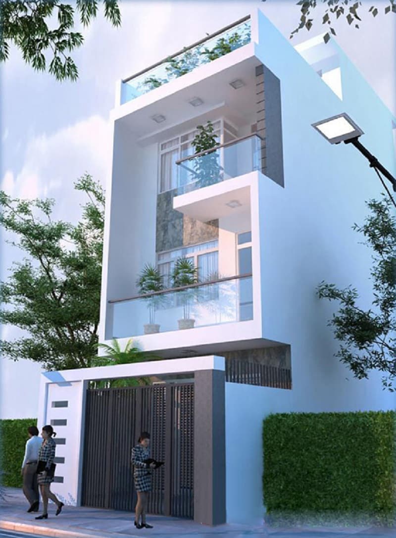 Các ô cửa kính giúp tận dụng tối đa nguồn ánh sáng tự nhiên