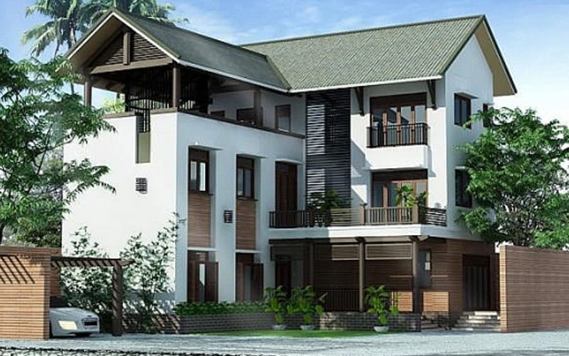 Các thiết kế nhà chữ l đẹp trở nên khá phổ biến ở khu biệt thự và khu nhà sân vườn