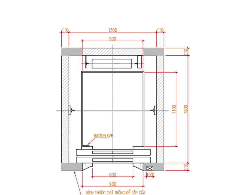 Kích thước thang máy gia đình: Với các kích thước đa dạng, thang máy gia đình sẽ phù hợp với không gian sử dụng của gia đình bạn mà không làm mất đi tính thẩm mỹ của căn nhà.