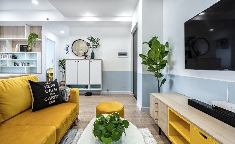 cải thiện phong cách sống – trang trí cây xanh trong nhà