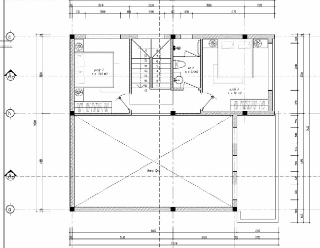 Chi tiết mặt bằng công năng tại tầng lửng