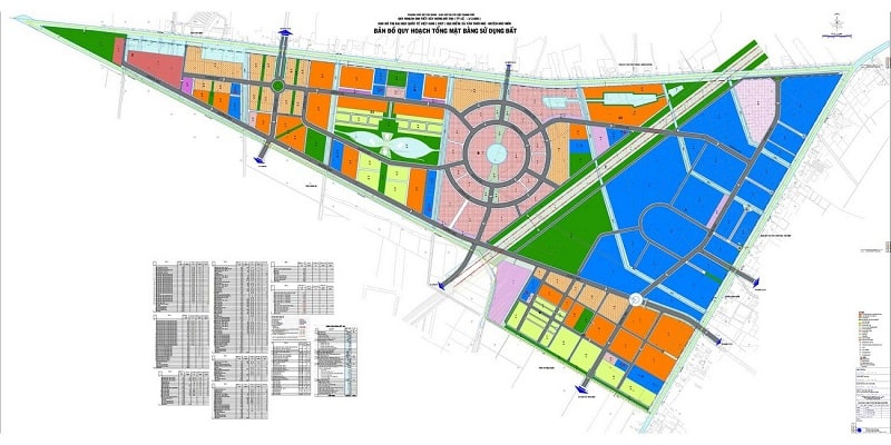 Chi tiết mặt bằng tổng thể của dự án Vinhomes Hóc Môn