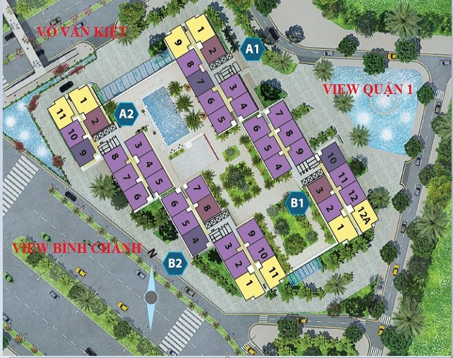 city gate tower quan 8