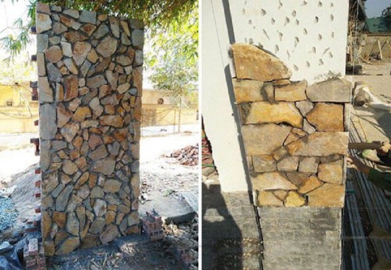 Đá tự nhiên được sử dụng trong xây dựng