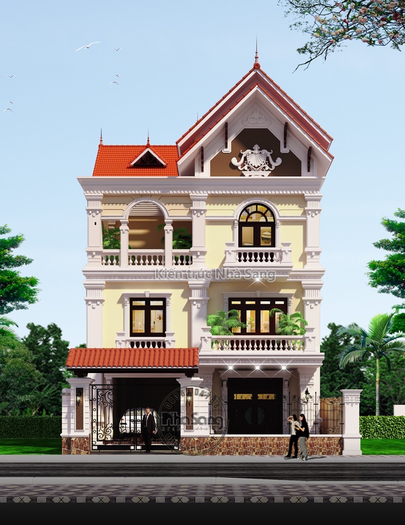 Đặc điểm nổi bật của nhà phố tân cổ điển