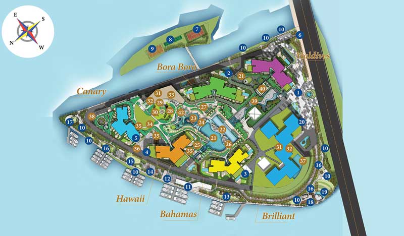 đảo kim cương - diamond island