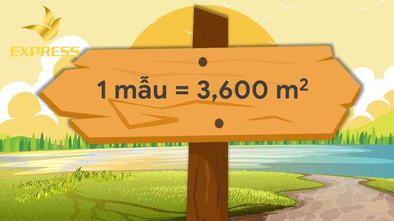 Đơn vị mẫu đổi sang m2 sẽ khác nhau tùy khu vực