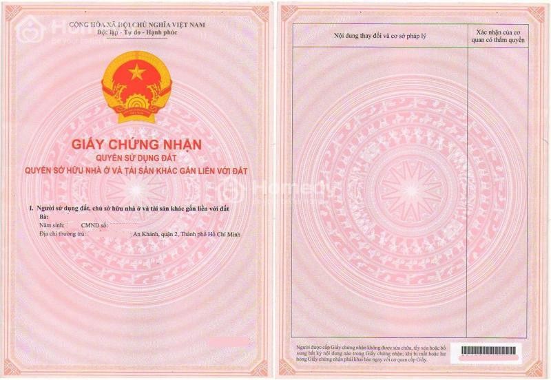 Giấy chứng nhận quyền sử dụng đất