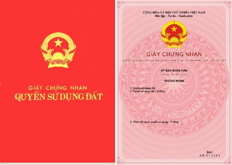 Giấy chứng nhận quyền sử dụng đất