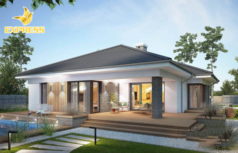 Giới thiệu về biệt thự nhà vườn 1 tầng