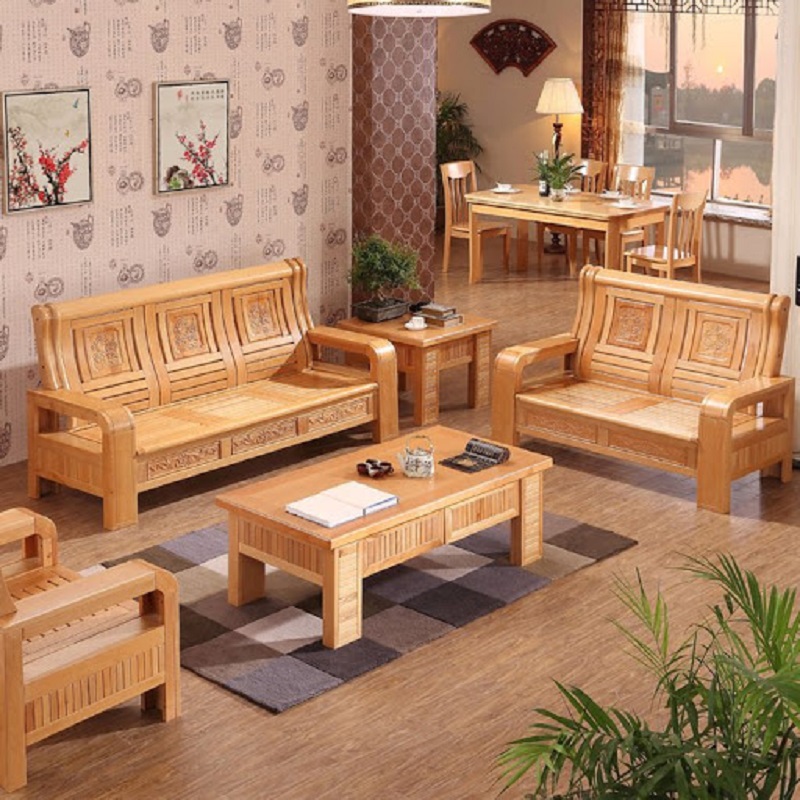 Kê bàn ghế gỗ liền kề phòng ăn