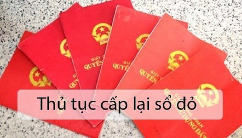 Khi nào cần làm thủ tục cấp lại sổ đỏ