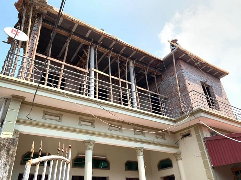 Không cần gia cố lại trụ khi nâng tầng