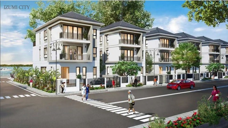 Kiến trúc biệt thự đơn lập dự án cơ bản nhưng có phần sang chảnh và hiện đại