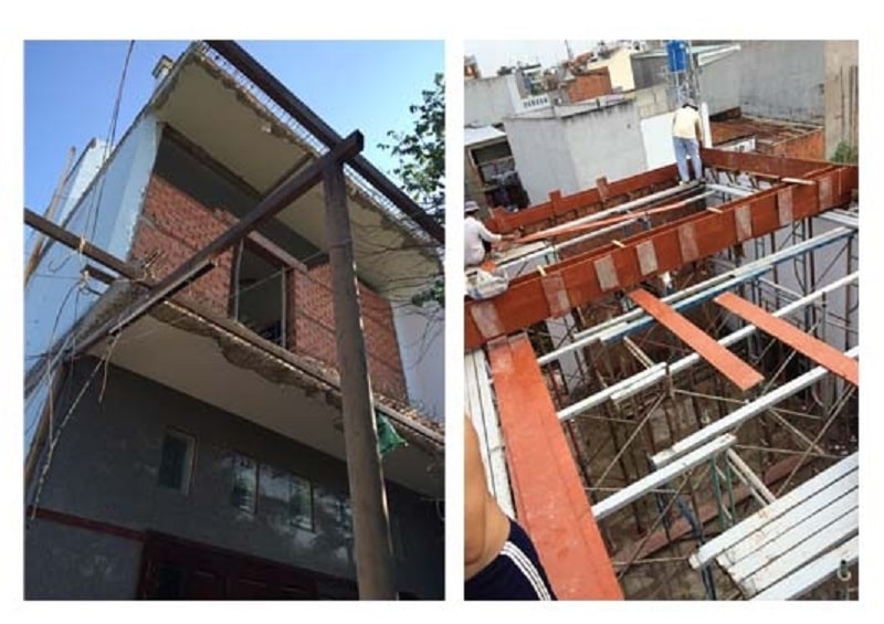 Làm cách nào để nâng tầng nhà an toàn?