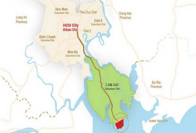 Mạng lưới giao thông quanh dự án được UBND thành phố tích cực quy hoạch