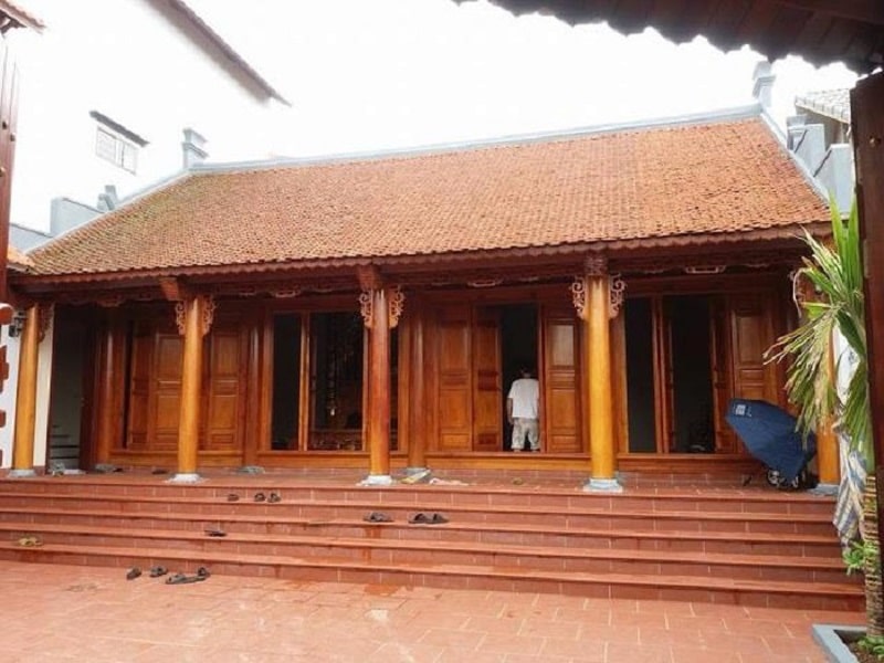 Mẫu nhà 3 gian 2 chái ngày xưa