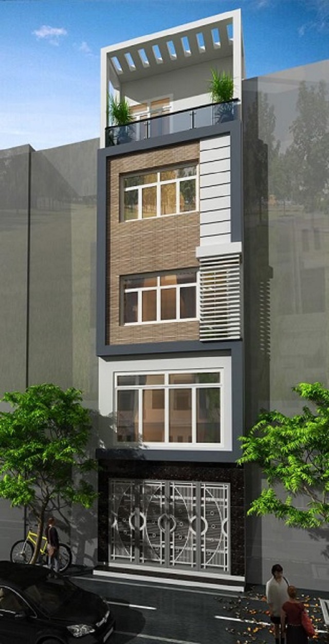 Nhà 5 tầng mặt phố