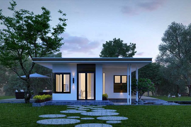 Mẫu nhà cấp 4 6x17m