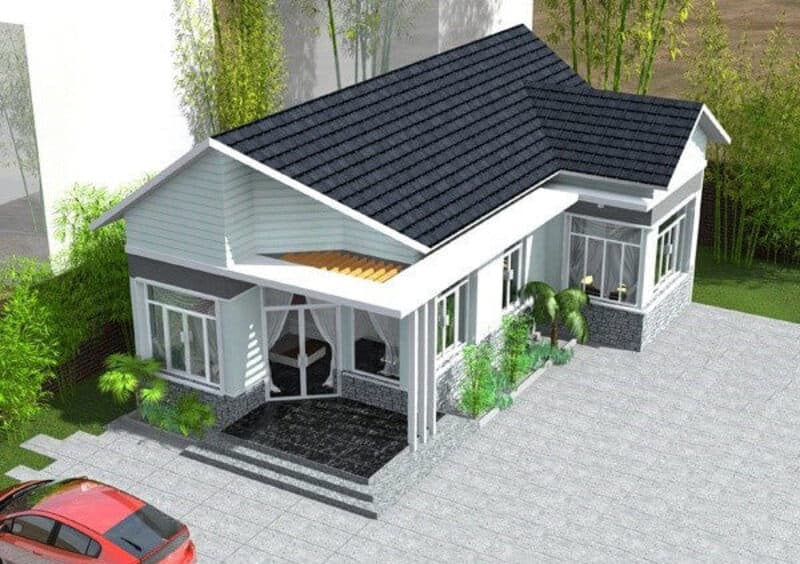 Mẫu nhà cấp 4 đẹp 100m2