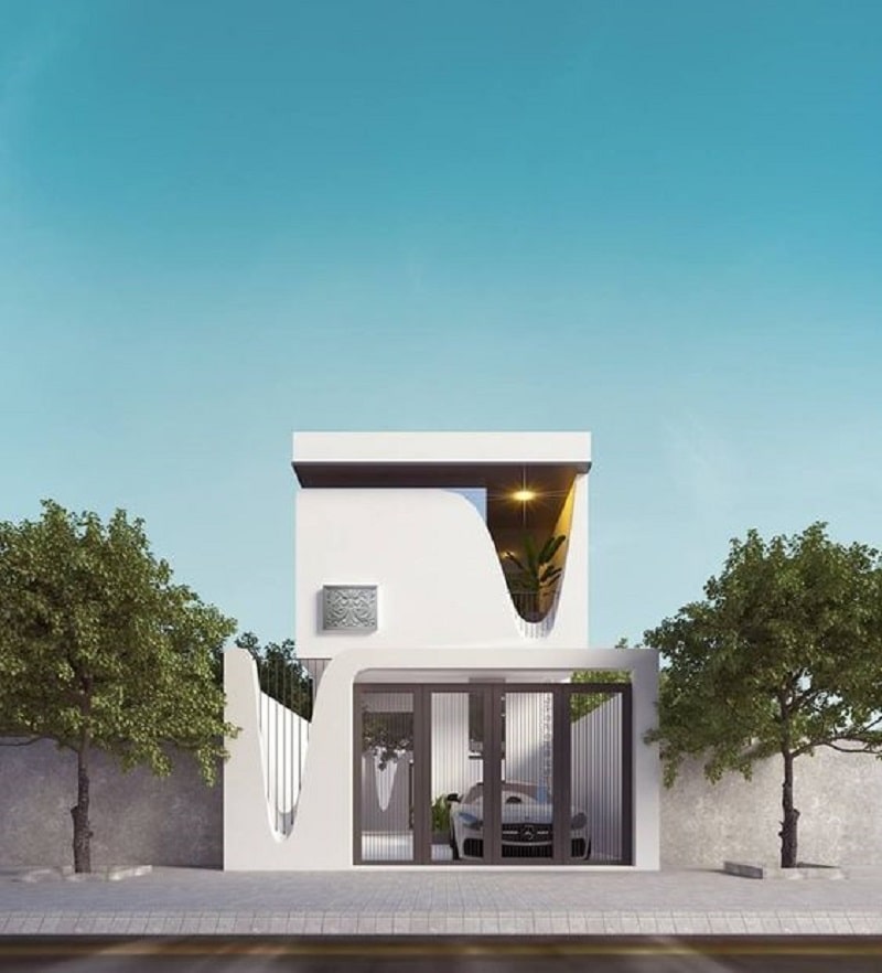 Mẫu nhà được cách tân kiểu mới lạ phá cách