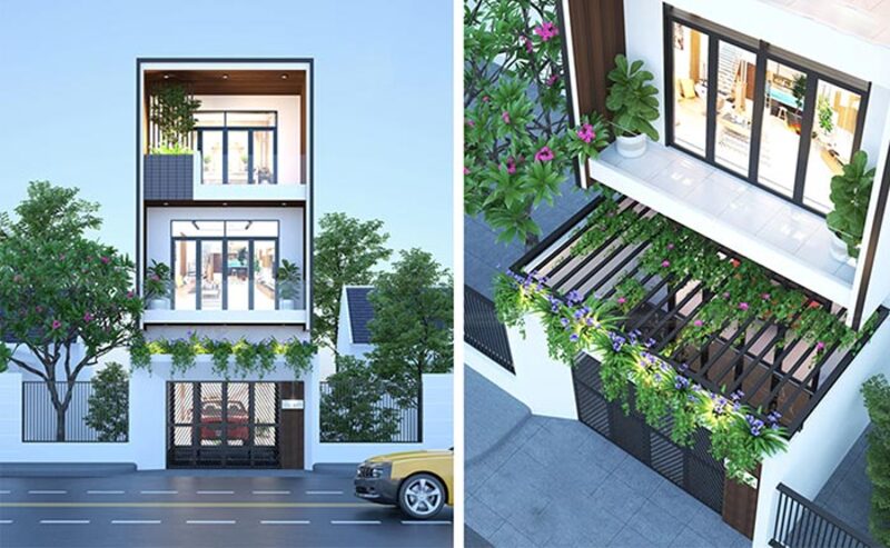 Mẫu sân vườn nhà phố đẹp