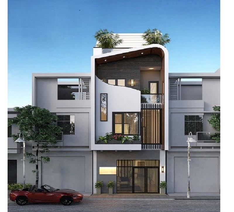 Mẫu thiết kế nhà đẹp 3 tầng 6x15m