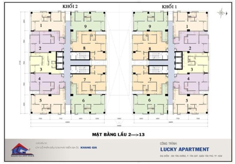 lucky apartment tân phú