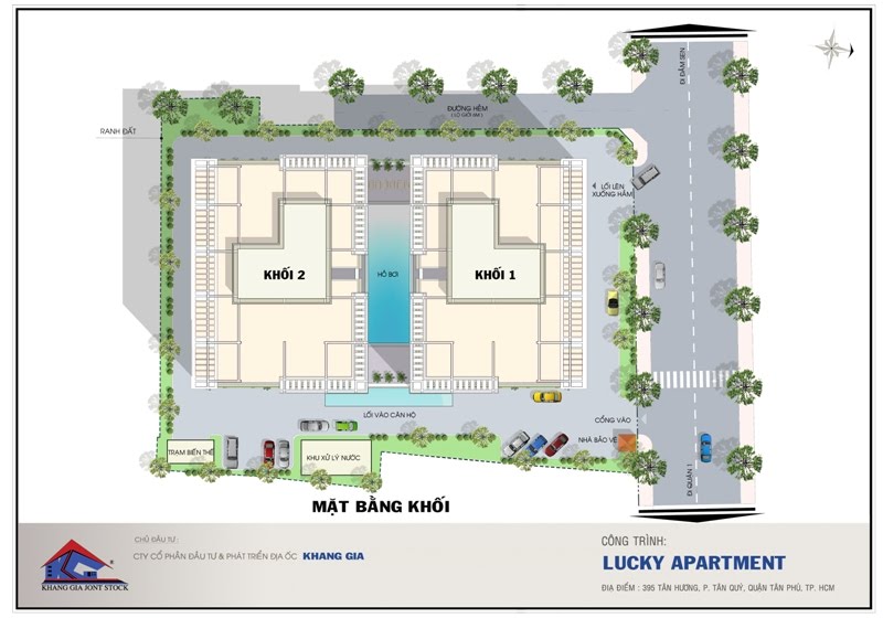 lucky apartment tân phú