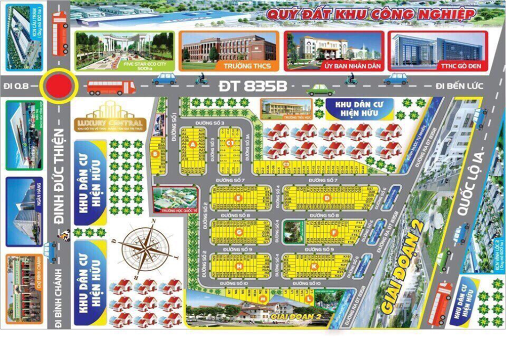 luxury central cần giuộc