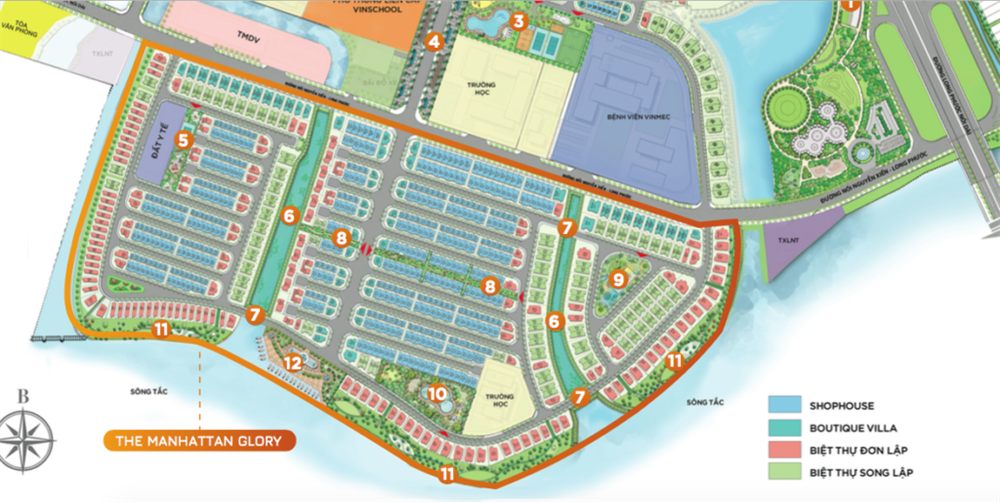 nhà phố biệt thự the manhattan glory vinhomes grand park quận 9