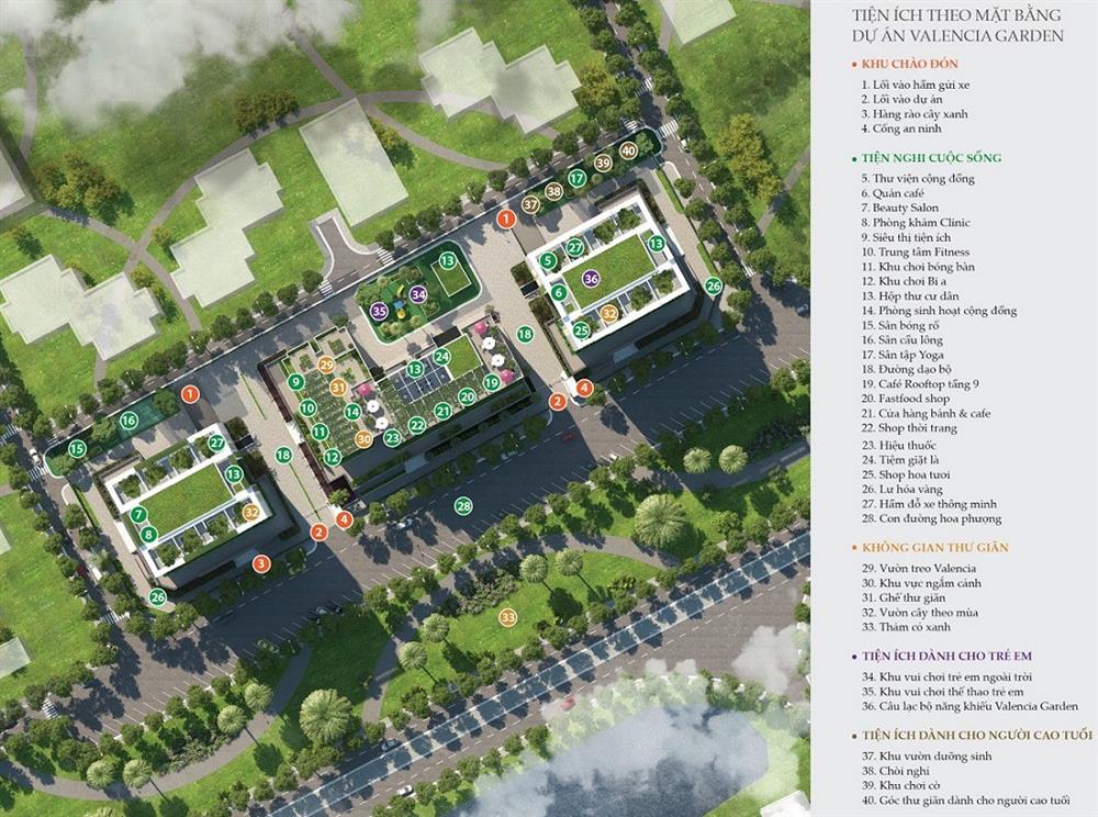 valencia garden long bien