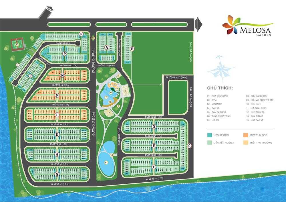 melosa garden quận 9