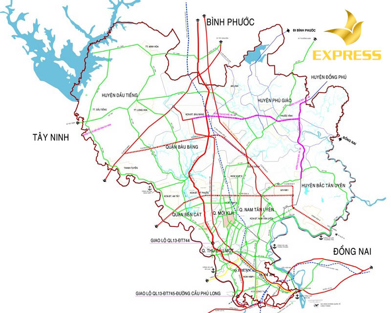 Một số nội dung trong việc quy hoạch chung ở thị xã Bến Cát, Bình Dương