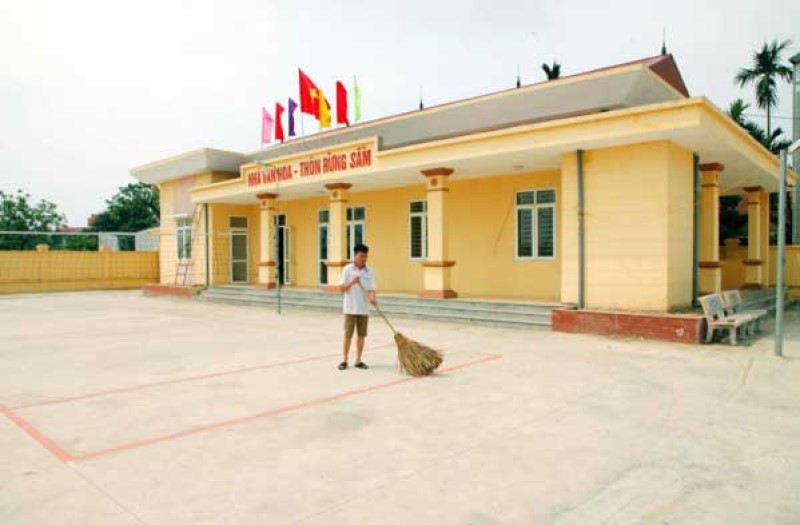 Một thiết kế nhà văn hóa thôn mới hoàn thiện