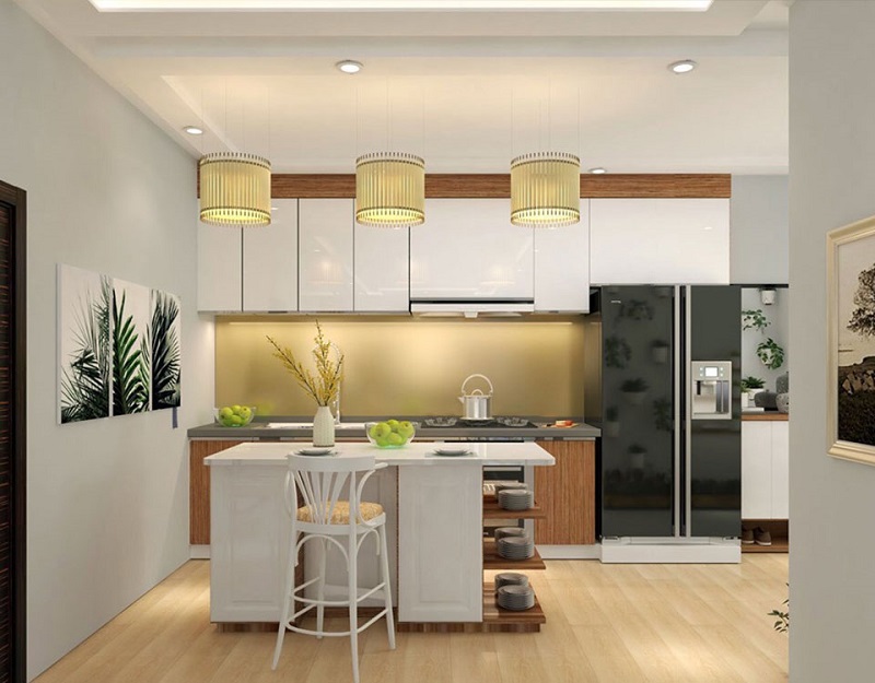 Nên đặt bàn ăn ở vị trí trang trọng nhất trong nhà bếp