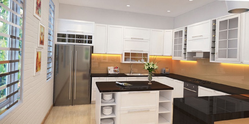 Nên đặt bếp ở những vị trí có nhiều ánh sáng