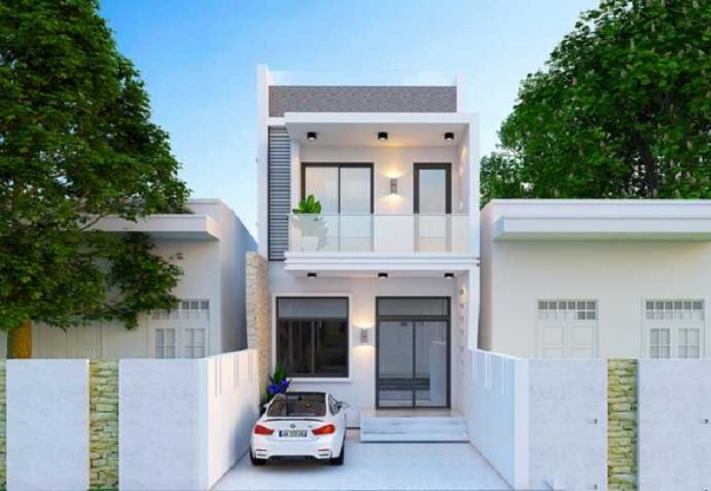 Nhà 1 trệt 1 lầu rất được ưa chuộng hiện nay