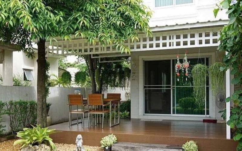 Nhà cấp 4 với sân vườn đẹp