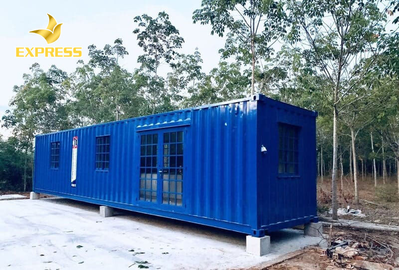 Nhà container được thiết kế với nhiều hình dạng khác nhau tùy theo yêu cầu người sử dụng