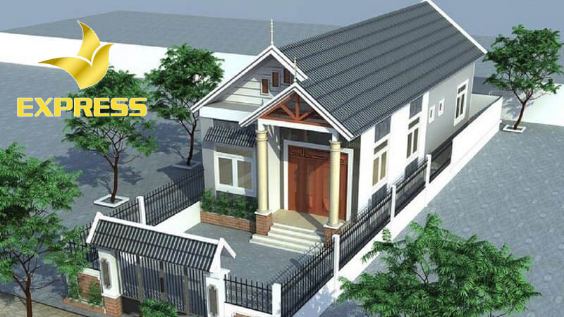 Nhà dạng ống cấp 4 mái thái