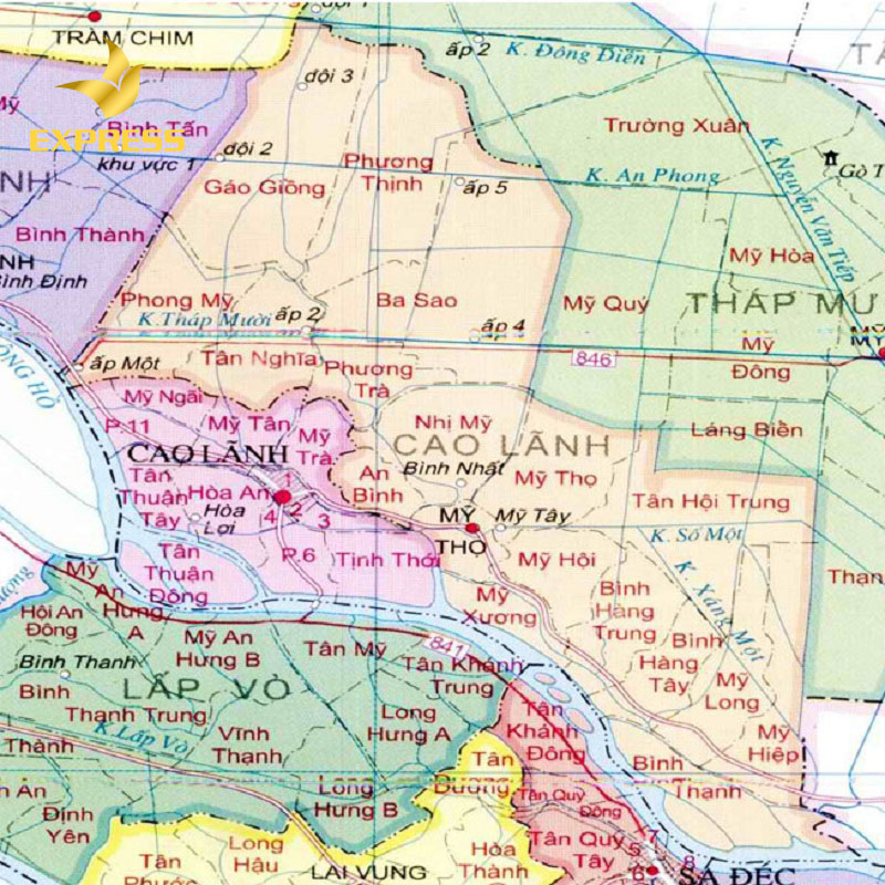 Nhiều công trình xây dựng đã được đầu tư vốn khủng nhằm giúp Cao Lãnh phát triển hơn